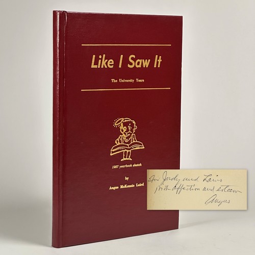 Signed like saw angus - saw, it"