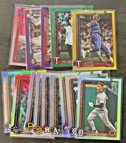2025 topps baseball parallels - 2025,